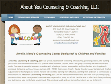 Tablet Screenshot of aboutyoucounseling.net